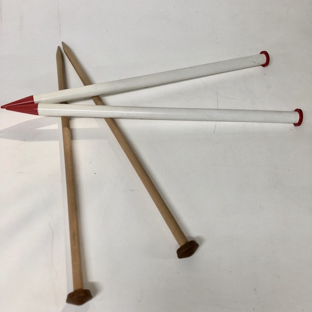 KNITTING NEEDLES, Ex Large Pair